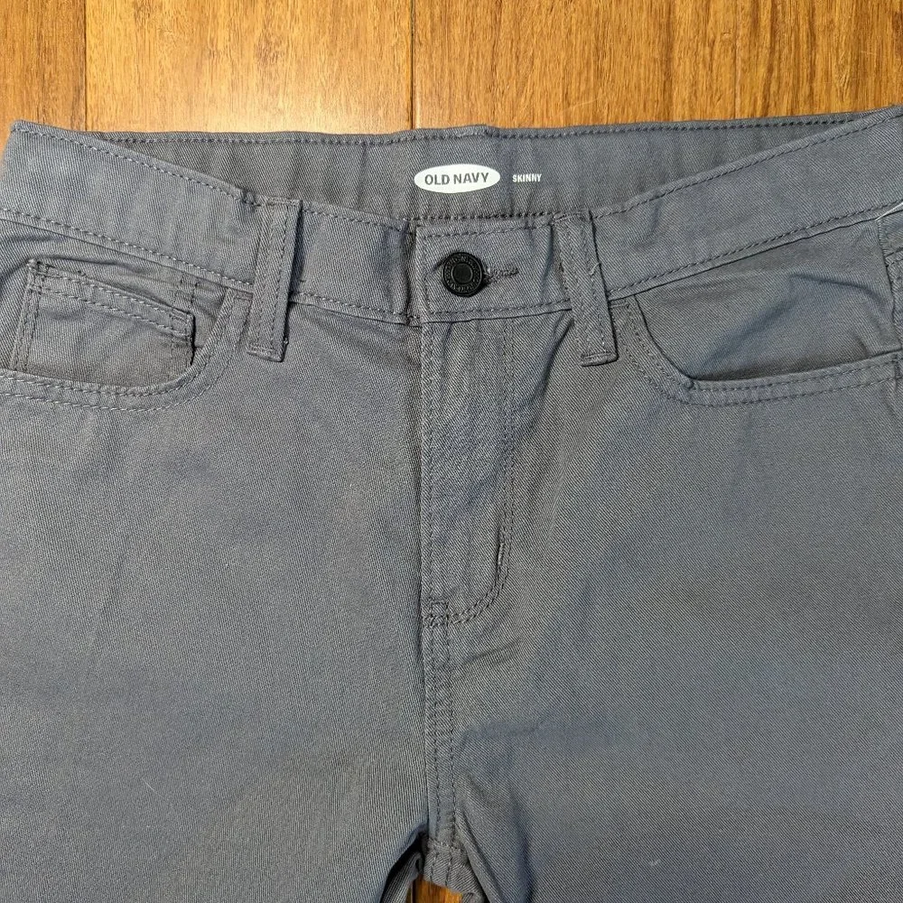 Old Navy Boys Grey Skinny Jeans Boys Size 14